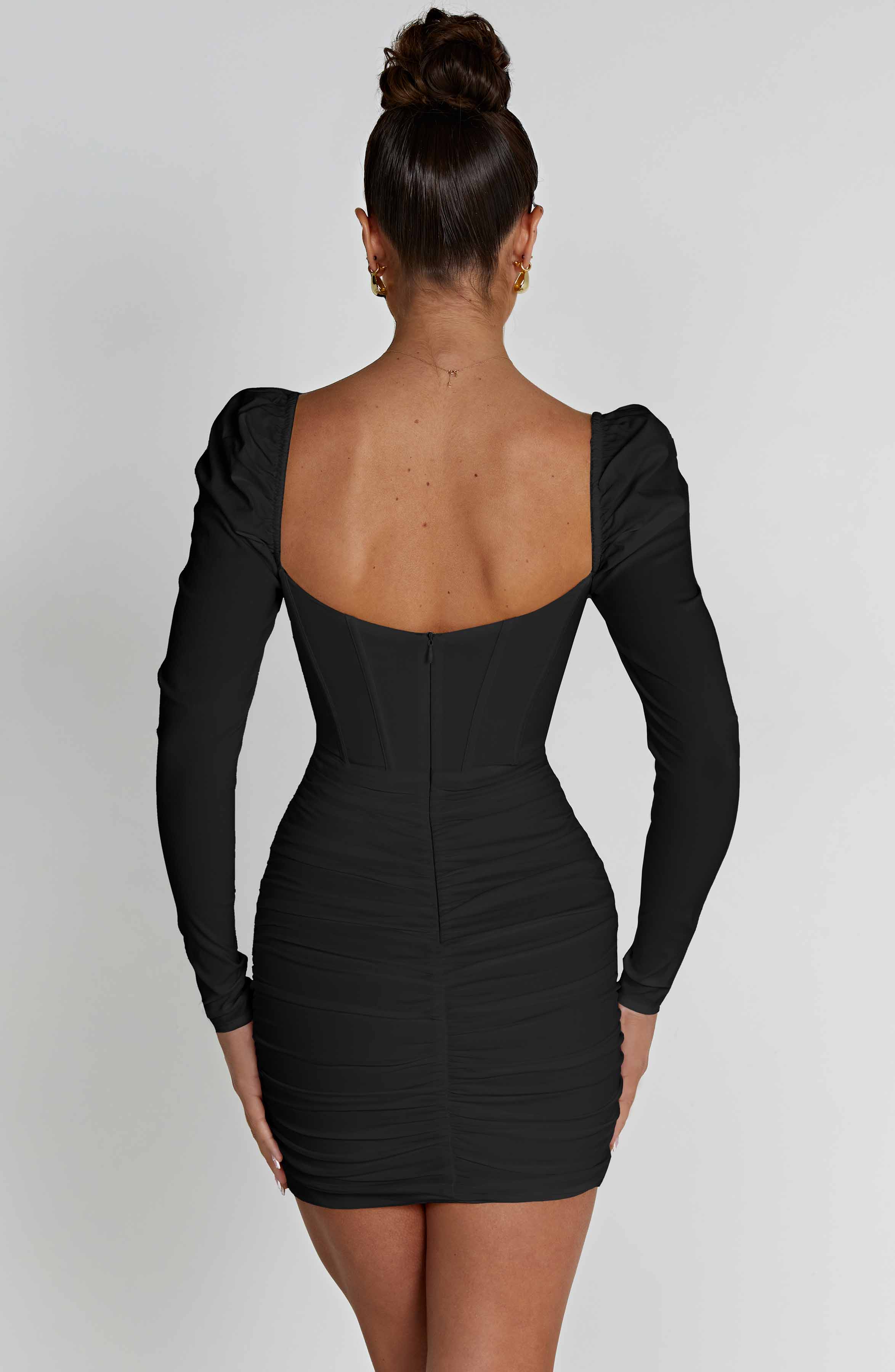 Isla Mini Dress - Black