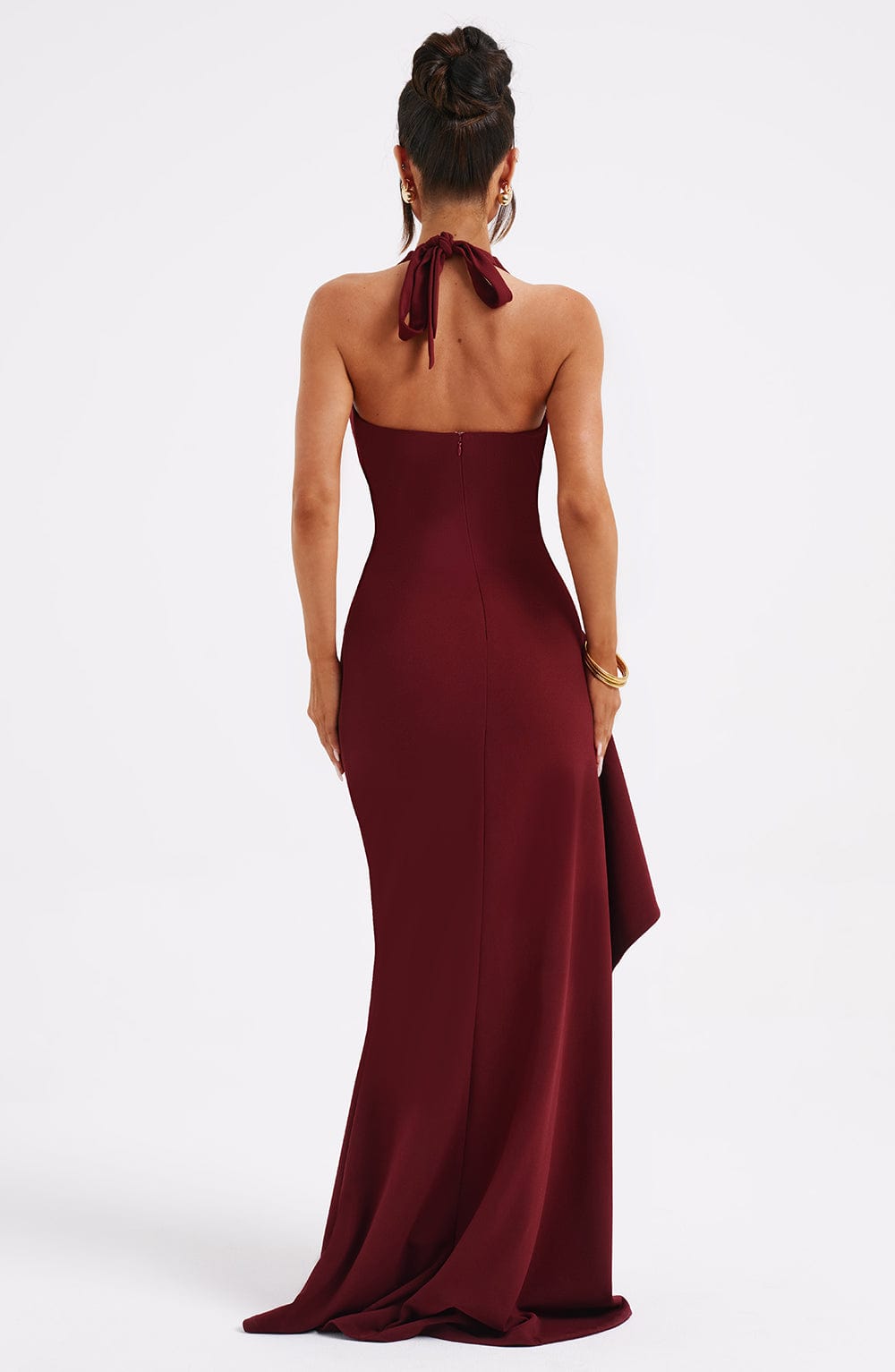 Amanda Maxi Dress - Burgundy