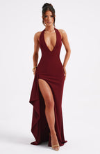 Amanda Maxi Dress - Burgundy