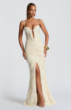 Zoe Maxi Dress - Ivory