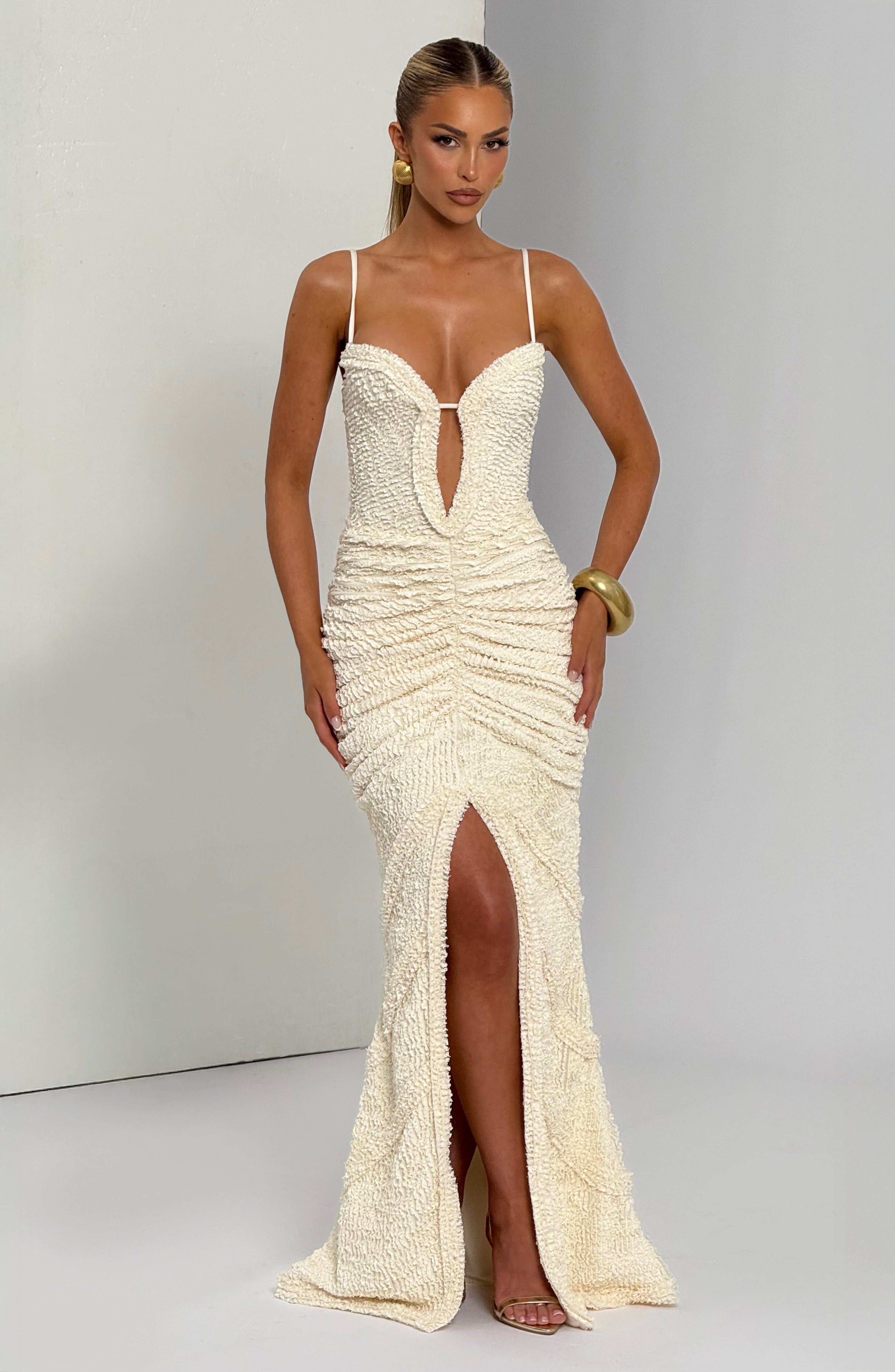 Zoe Maxi Dress - Ivory