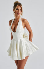 Gemma Playsuit - Ivory