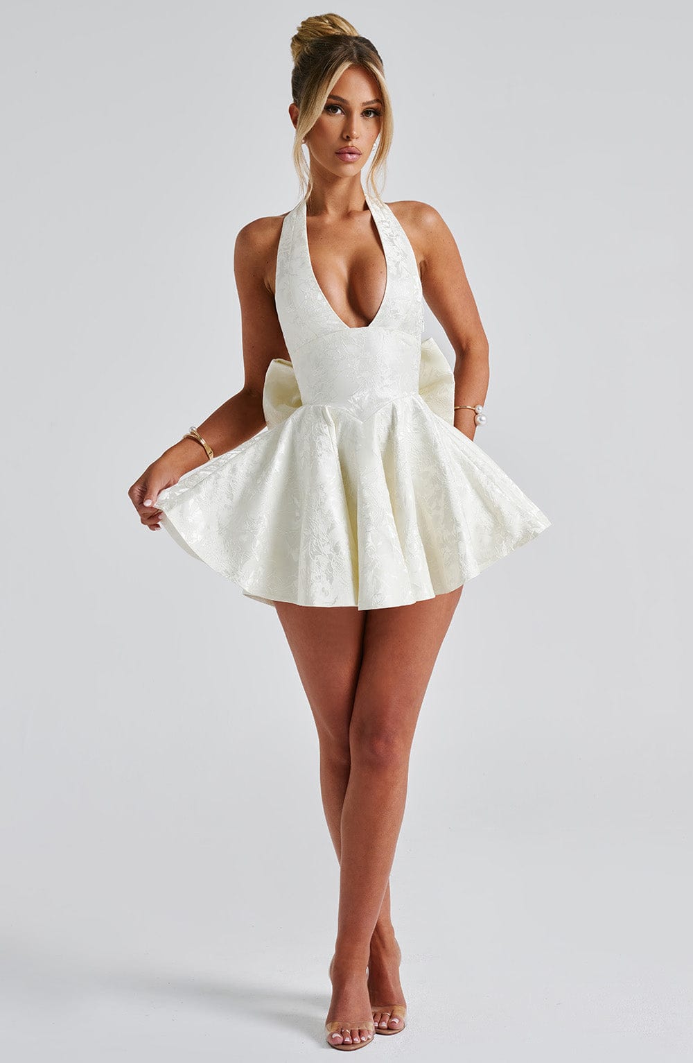 Gemma Playsuit - Ivory