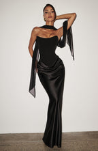 Katrina Maxi Dress - Black