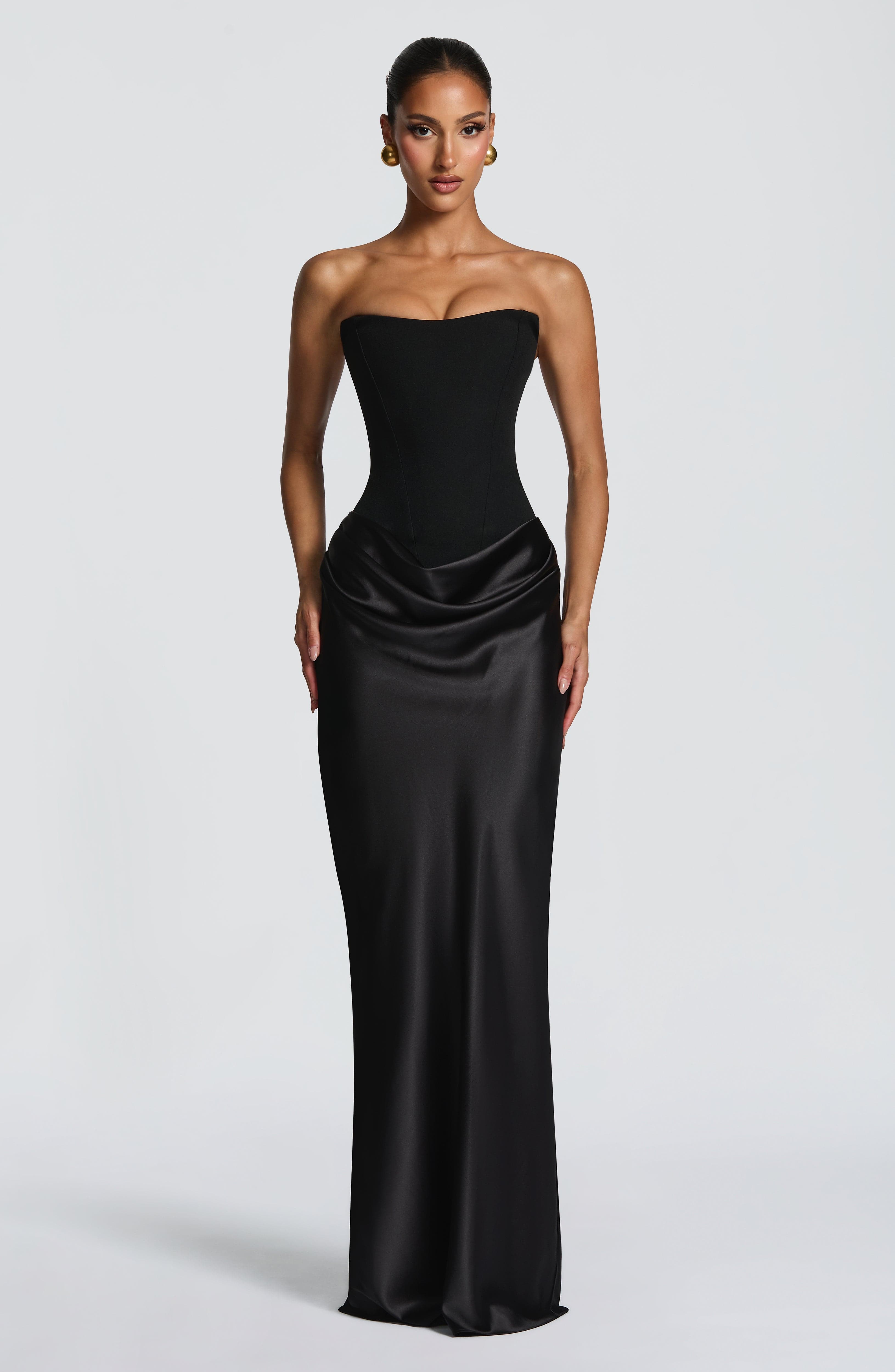 Katrina Maxi Dress - Black
