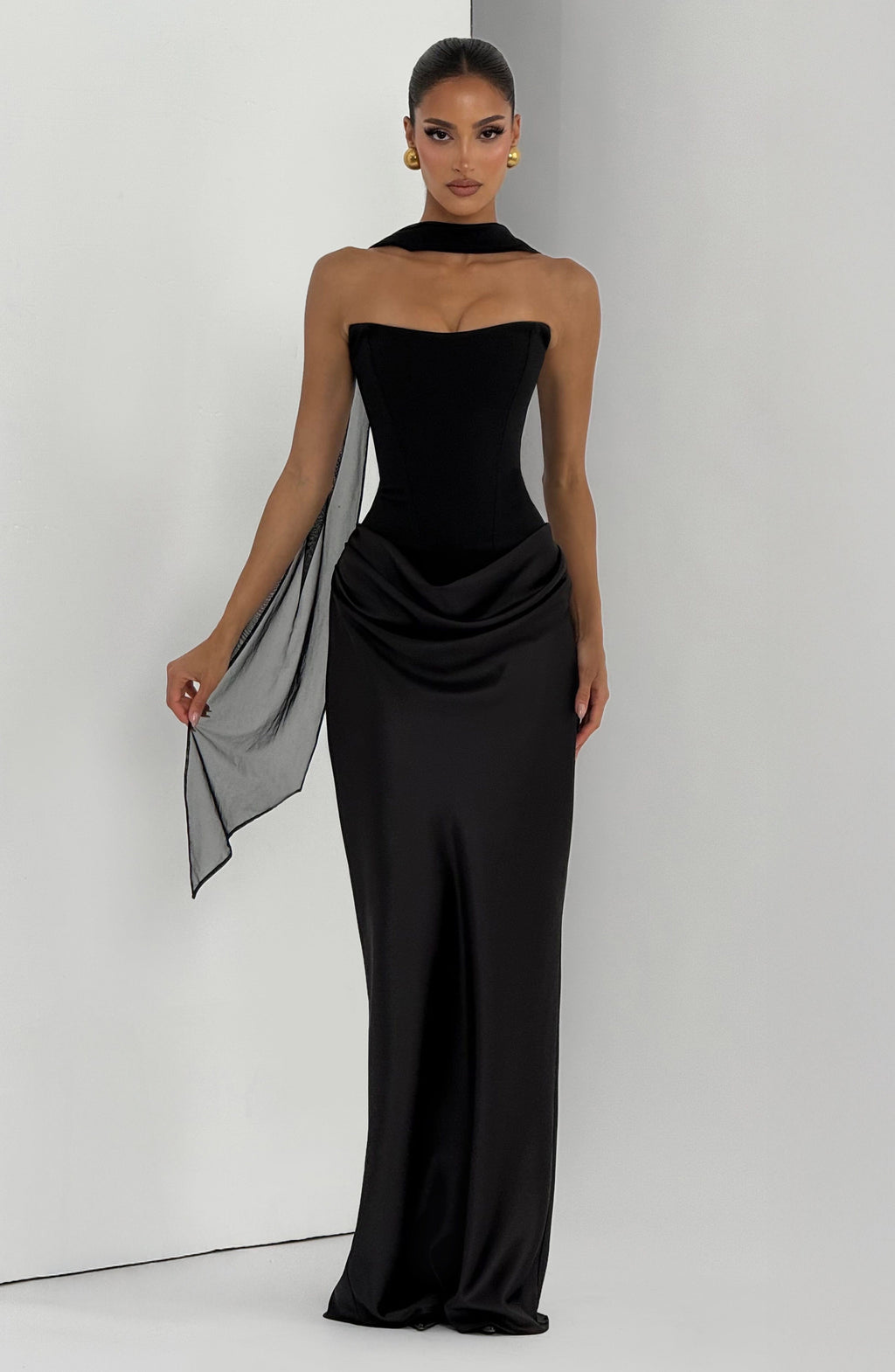 Katrina Maxi Dress - Black
