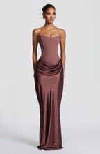 Katrina Maxi Dress - Dusty Rose