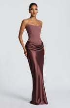 Katrina Maxi Dress - Dusty Rose