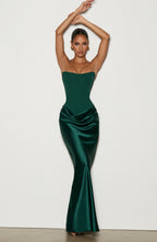 Katrina Maxi Dress - Emerald