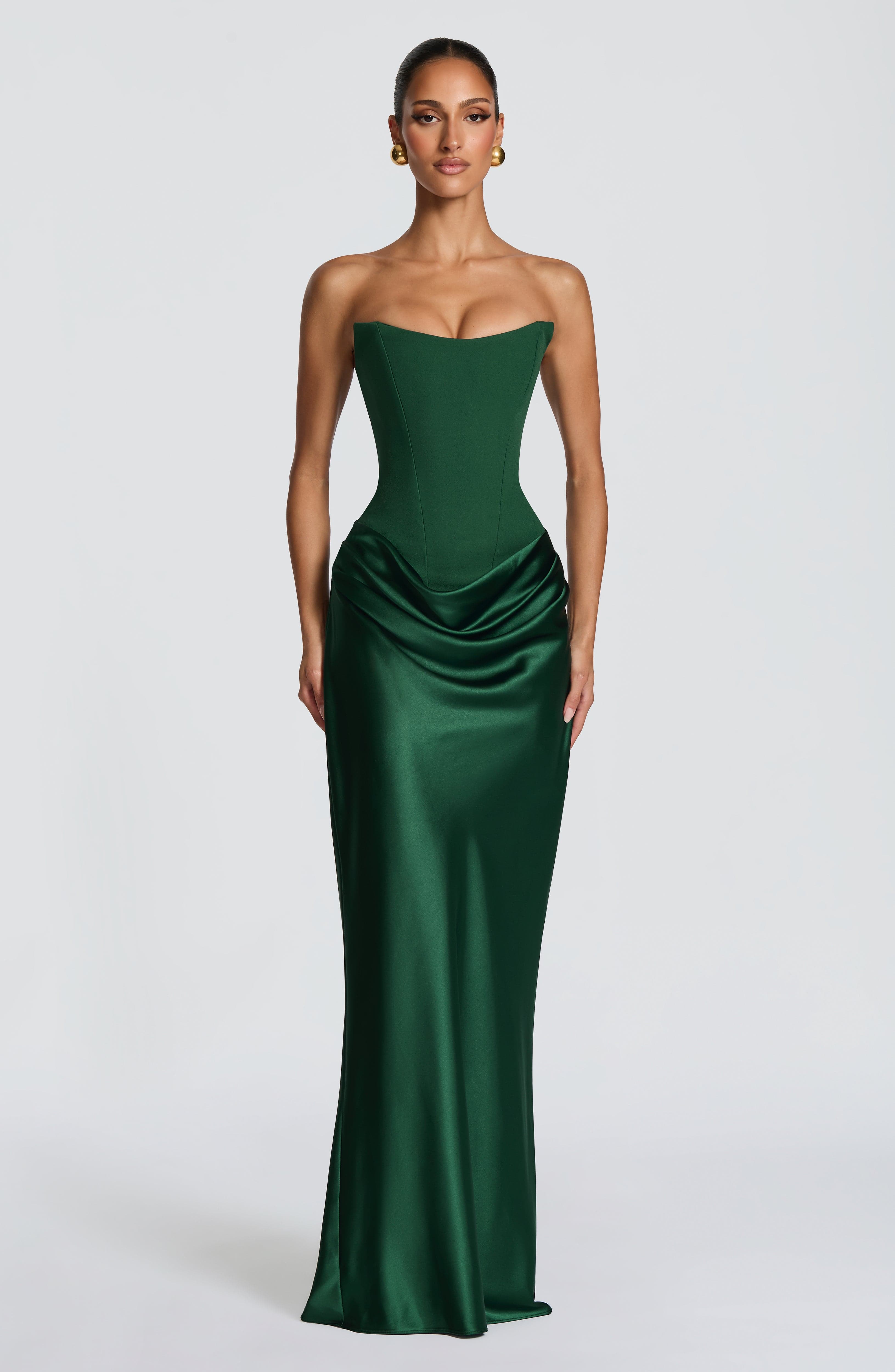 Katrina Maxi Dress - Emerald
