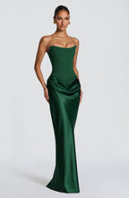 Katrina Maxi Dress - Emerald