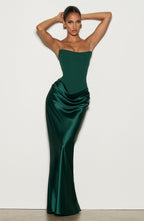 Katrina Maxi Dress - Emerald