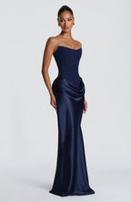Katrina Maxi Dress - Navy