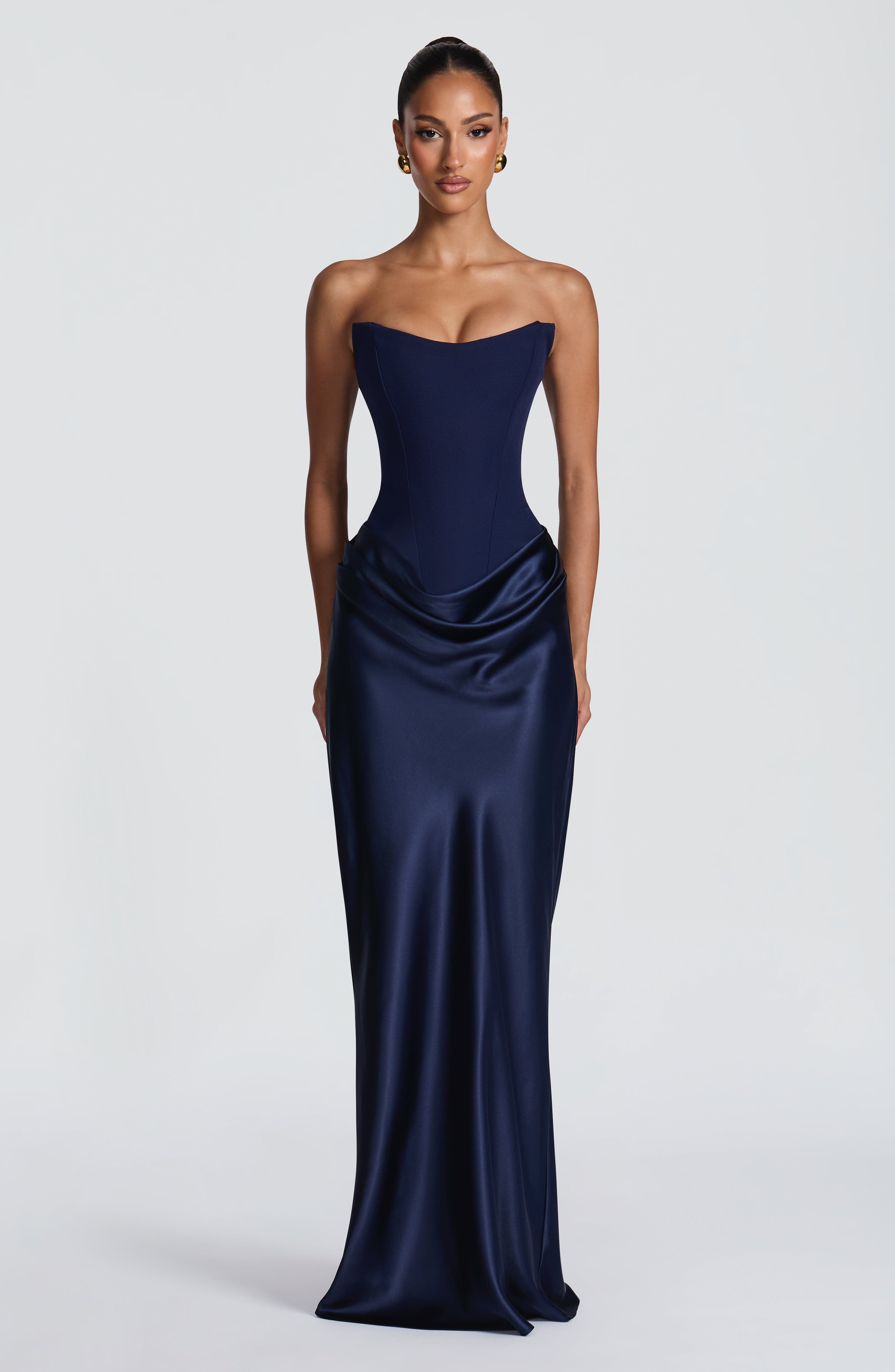 Katrina Maxi Dress - Navy