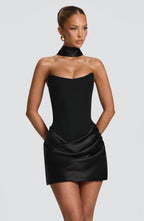 Freya Mini Dress - Black