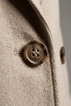 Women's Belted Trench Coat | Double-Breasted Button Front
