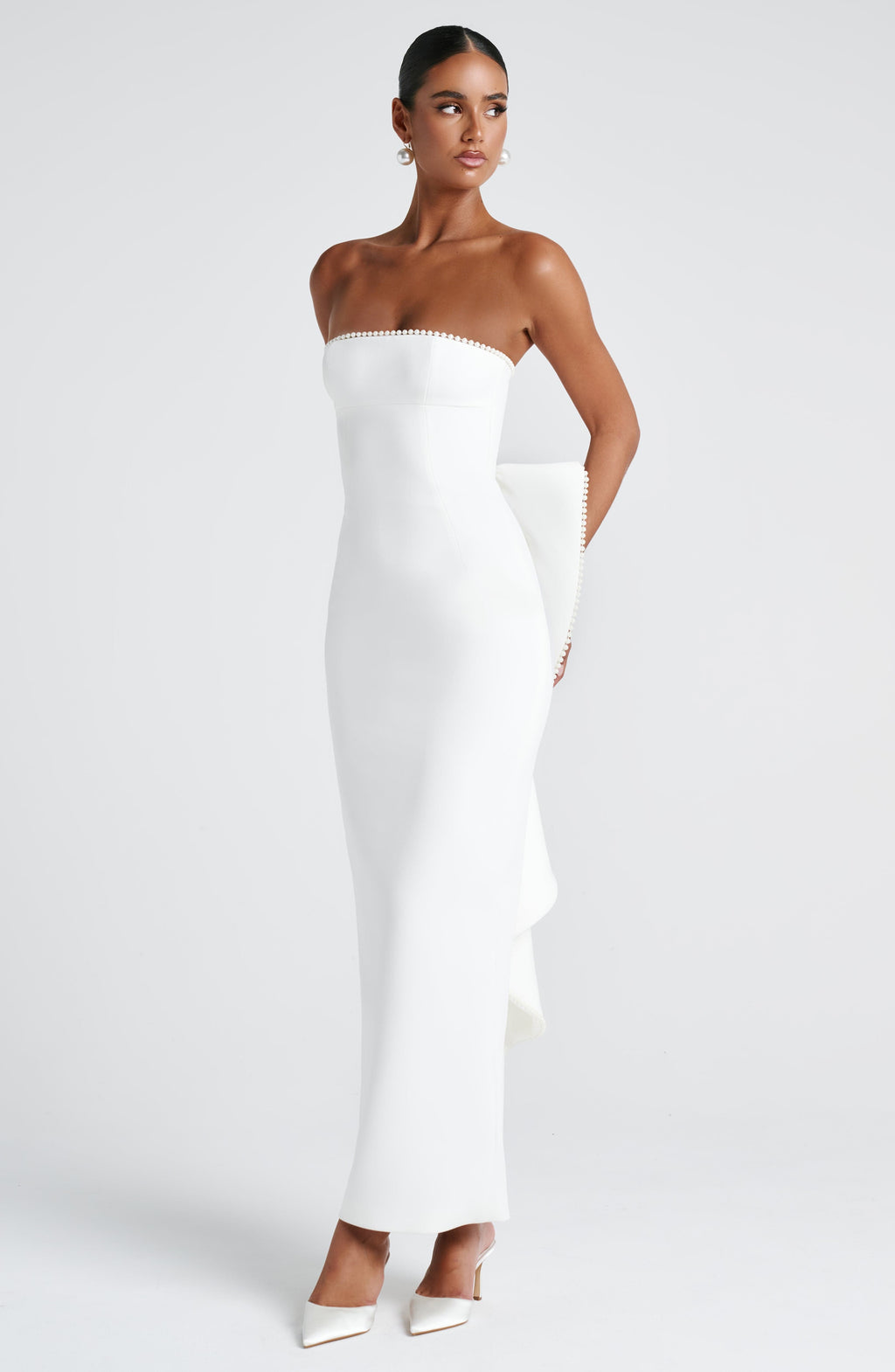 Anna Maxi Dress - Ivory