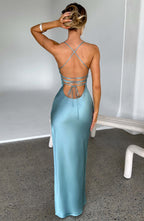 Yolanda Maxi Dress - Turquoise