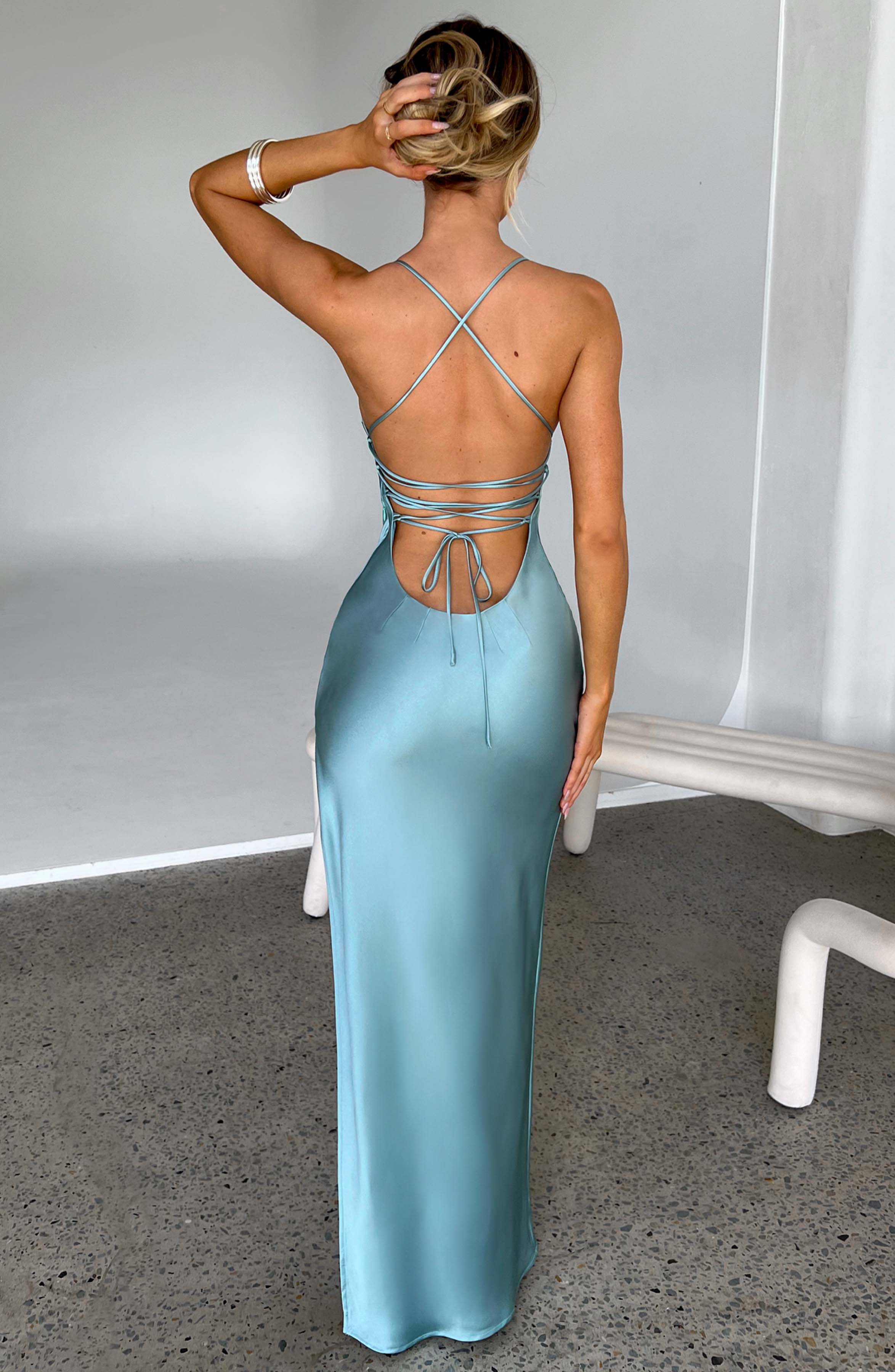 Yolanda Maxi Dress - Turquoise