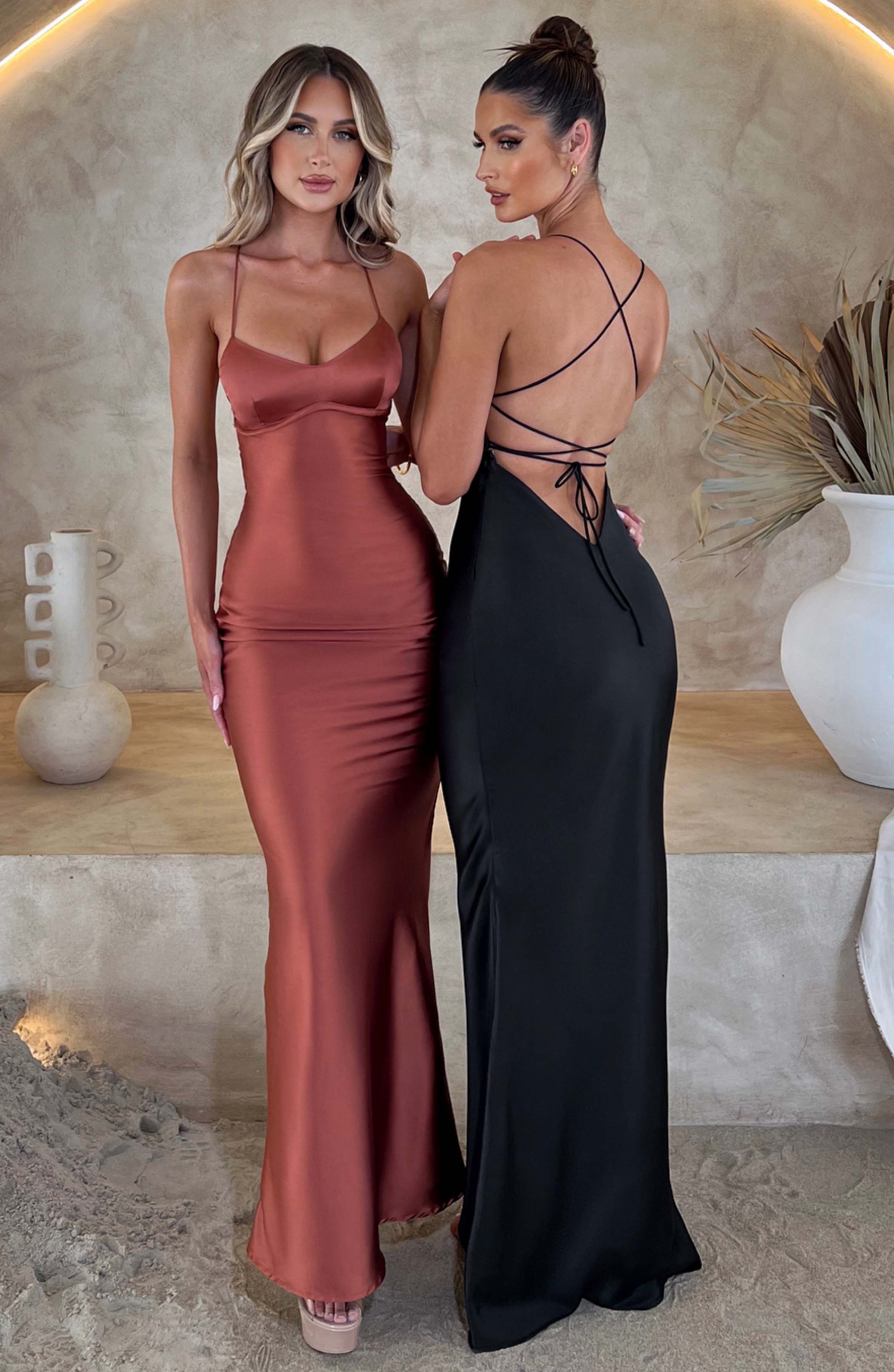 Tessa Maxi Dress - Black