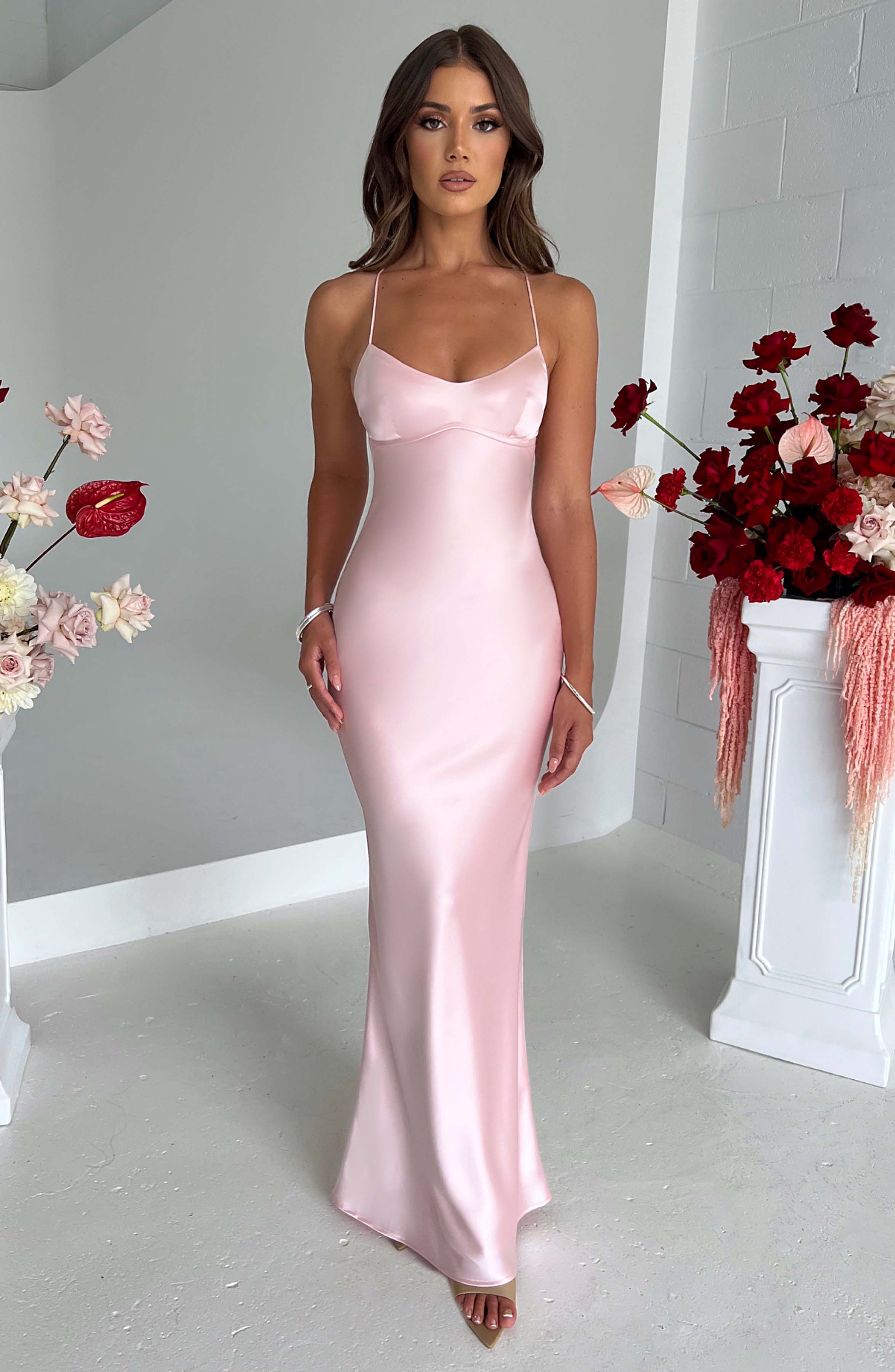 Tessa Maxi Dress - Blush