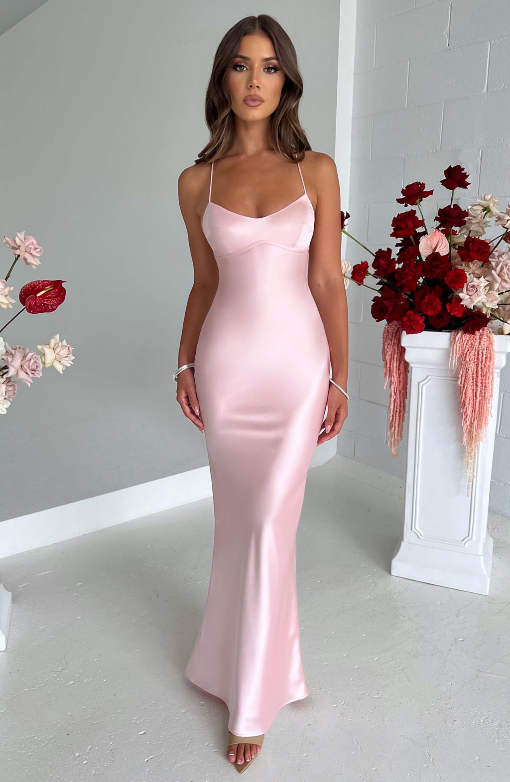 Tessa Maxi Dress - Blush