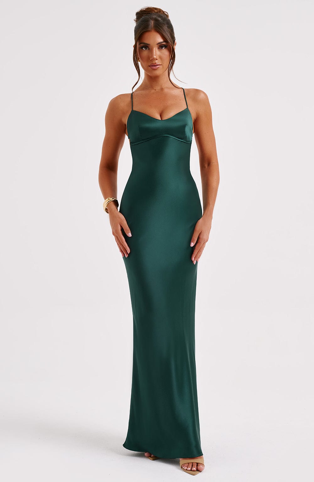 Tessa Maxi Dress - Emerald