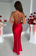Tessa Maxi Dress - Red