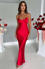 Tessa Maxi Dress - Red