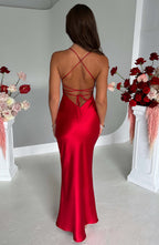 Tessa Maxi Dress - Red