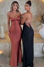 Tessa Maxi Dress - Rust