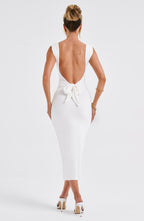 Chloe Midi Dress - Ivory