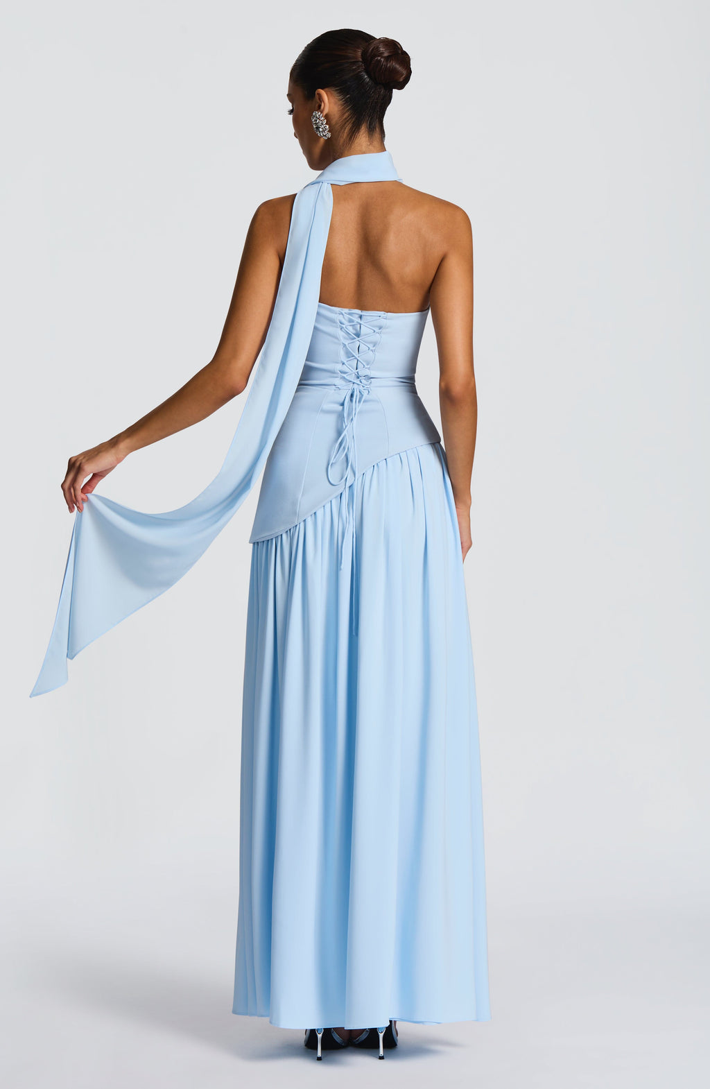 Julia Maxi Dress - Baby Blue