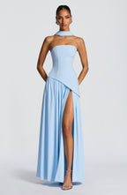Julia Maxi Dress - Baby Blue
