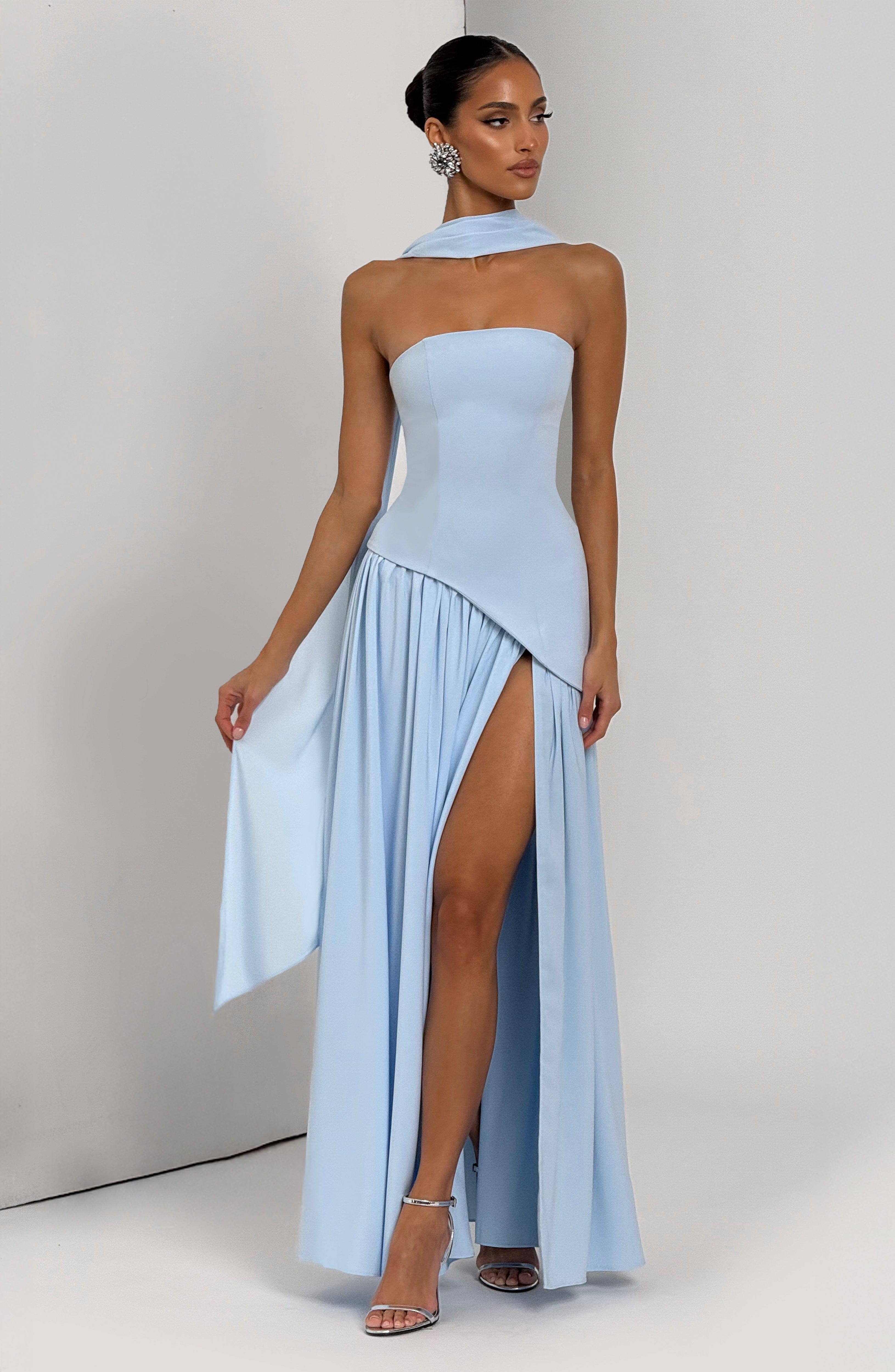 Julia Maxi Dress - Baby Blue