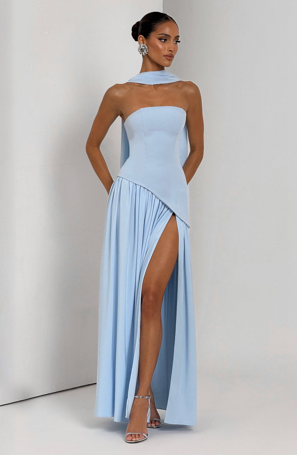 Julia Maxi Dress - Baby Blue
