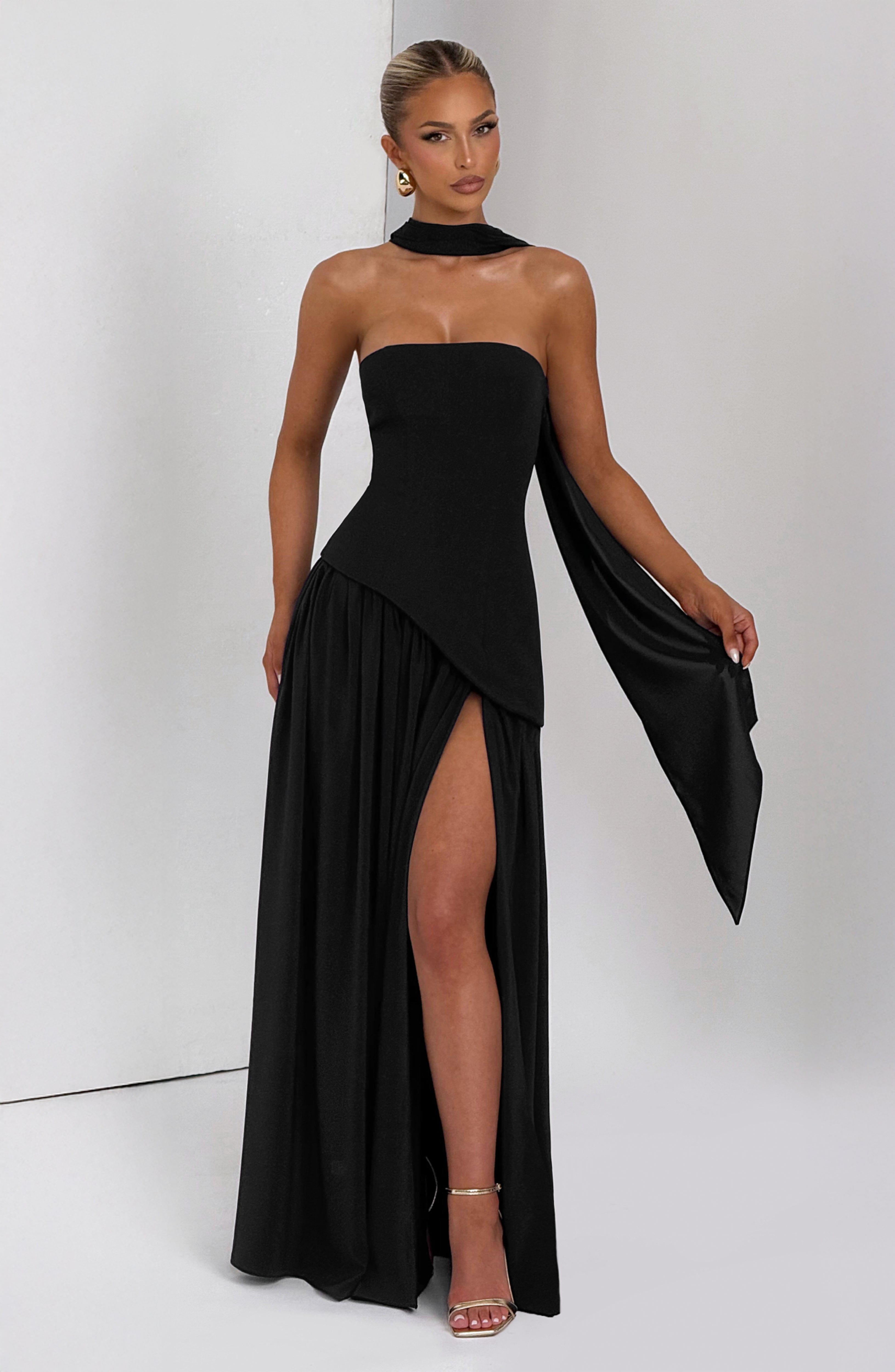 Julia Maxi Dress - Black