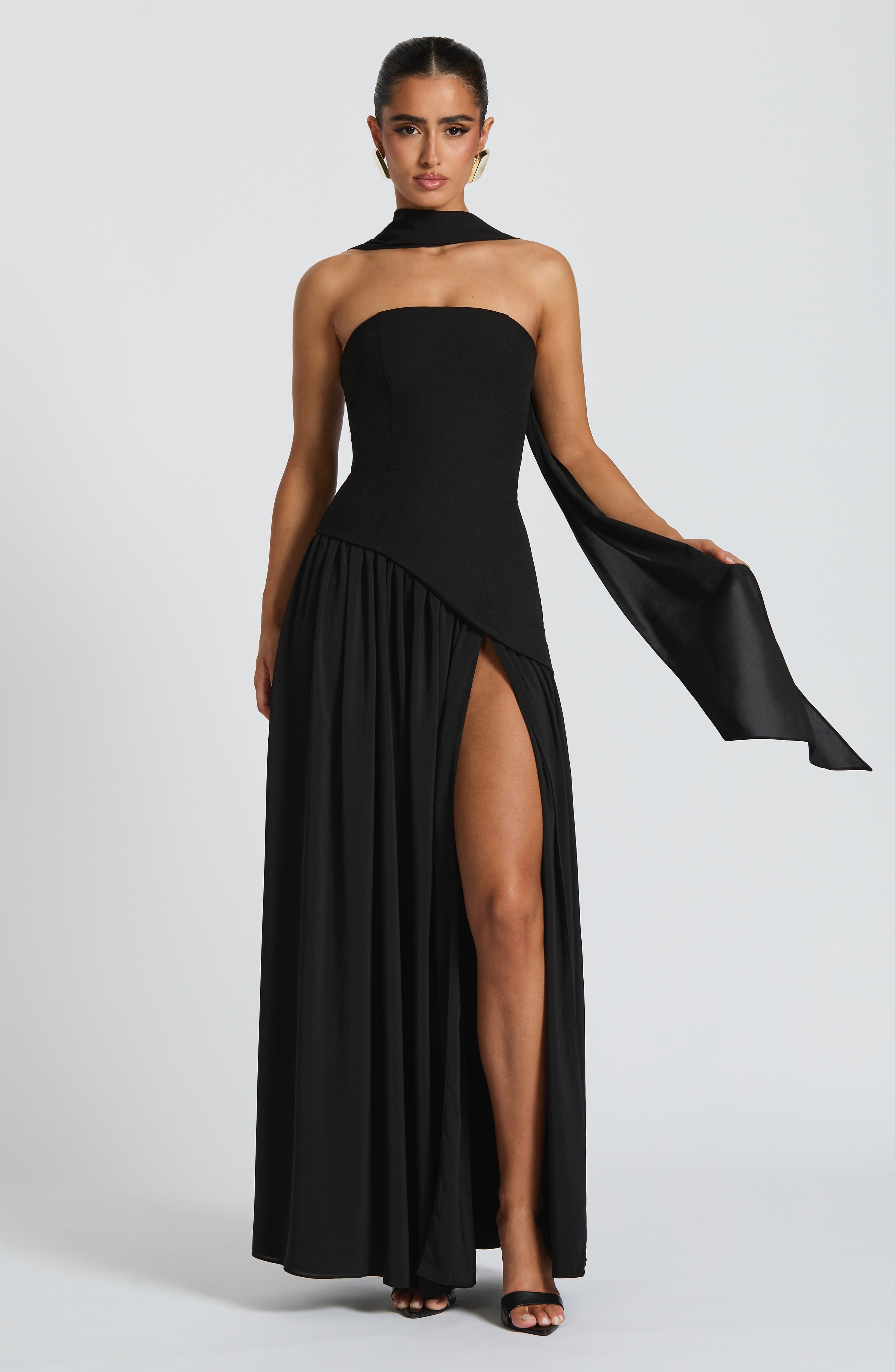 Julia Maxi Dress - Black