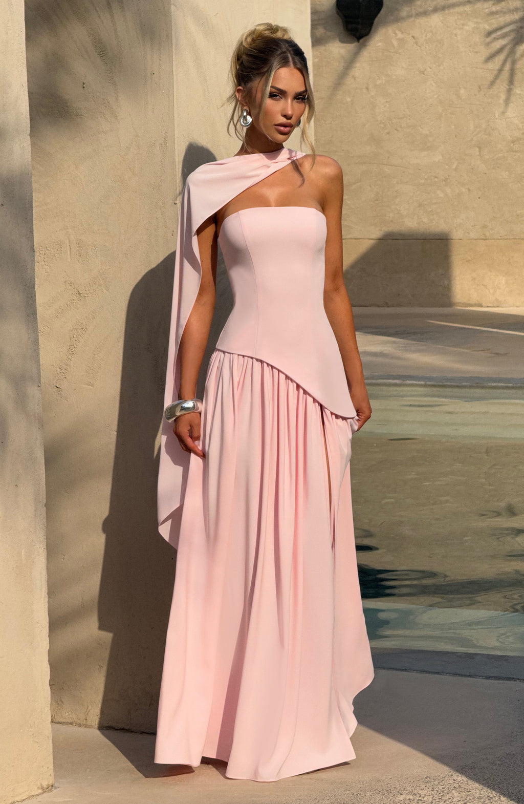 Julia Maxi Dress - Blush