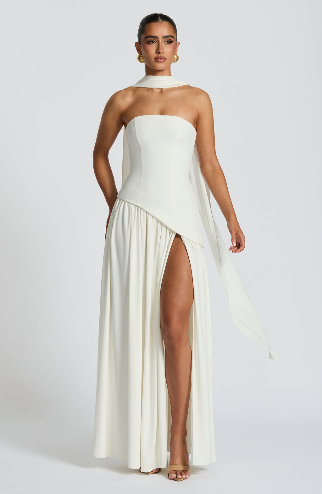 Julia Maxi Dress - Ivory