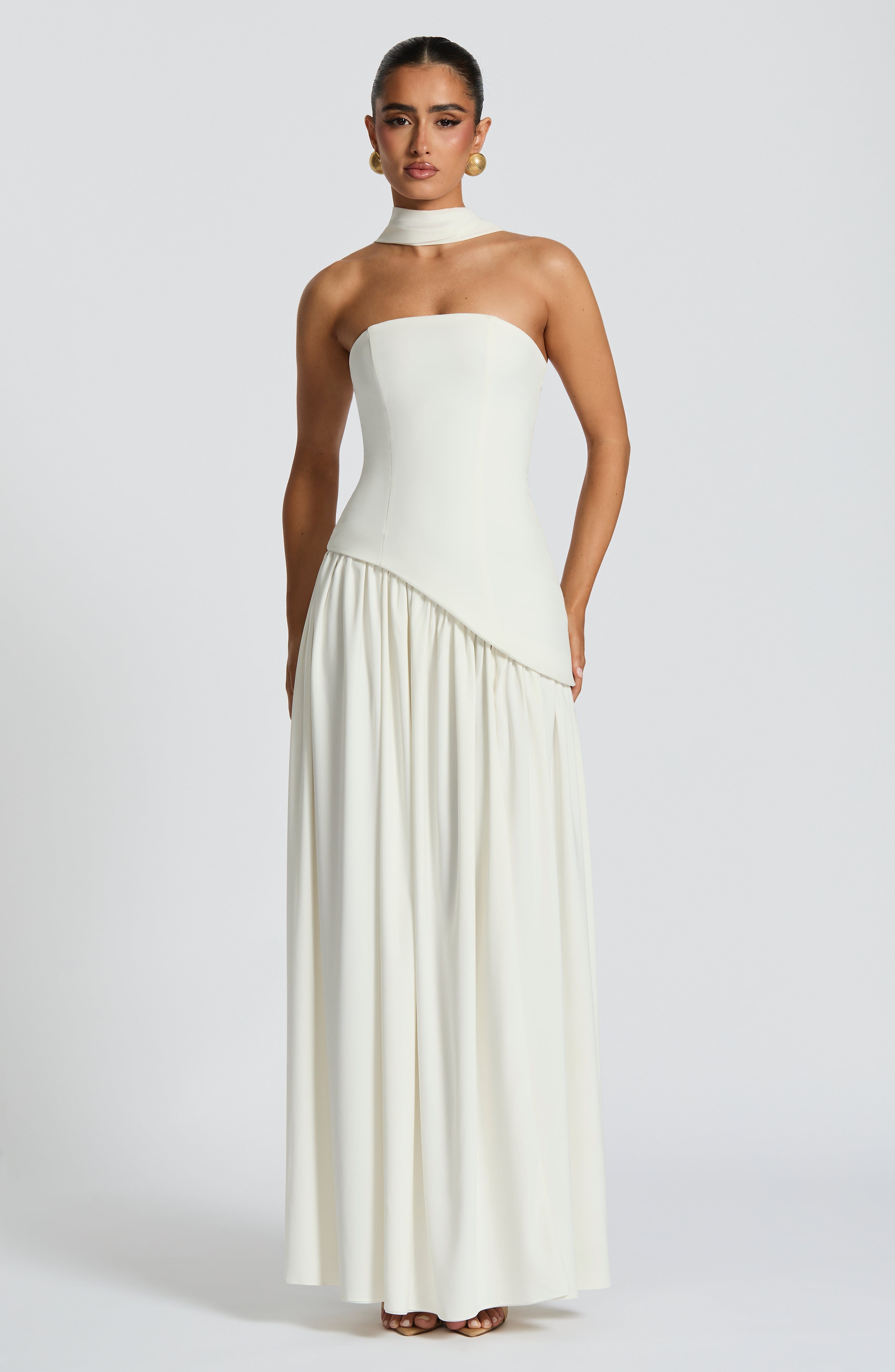 Julia Maxi Dress - Ivory