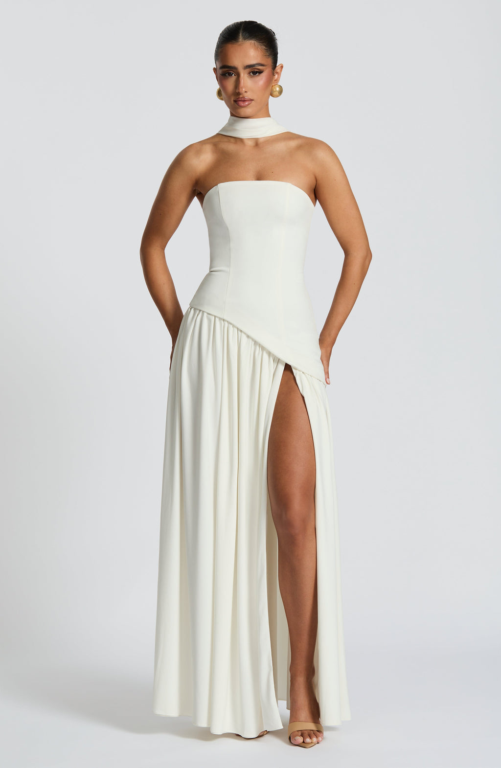 Julia Maxi Dress - Ivory