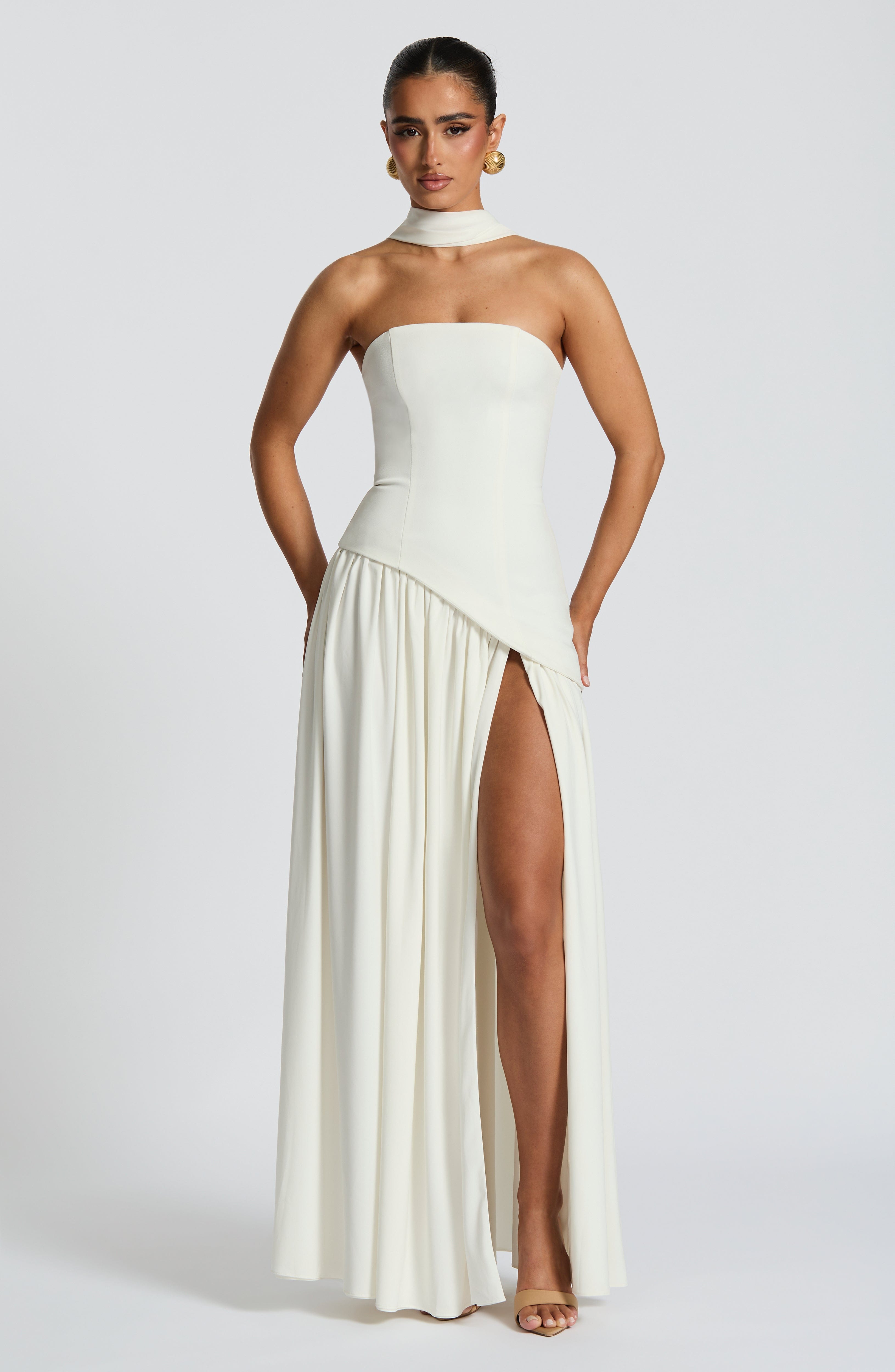 Julia Maxi Dress - Ivory
