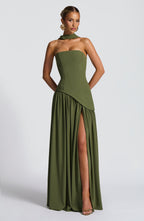 Julia Maxi Dress - Khaki