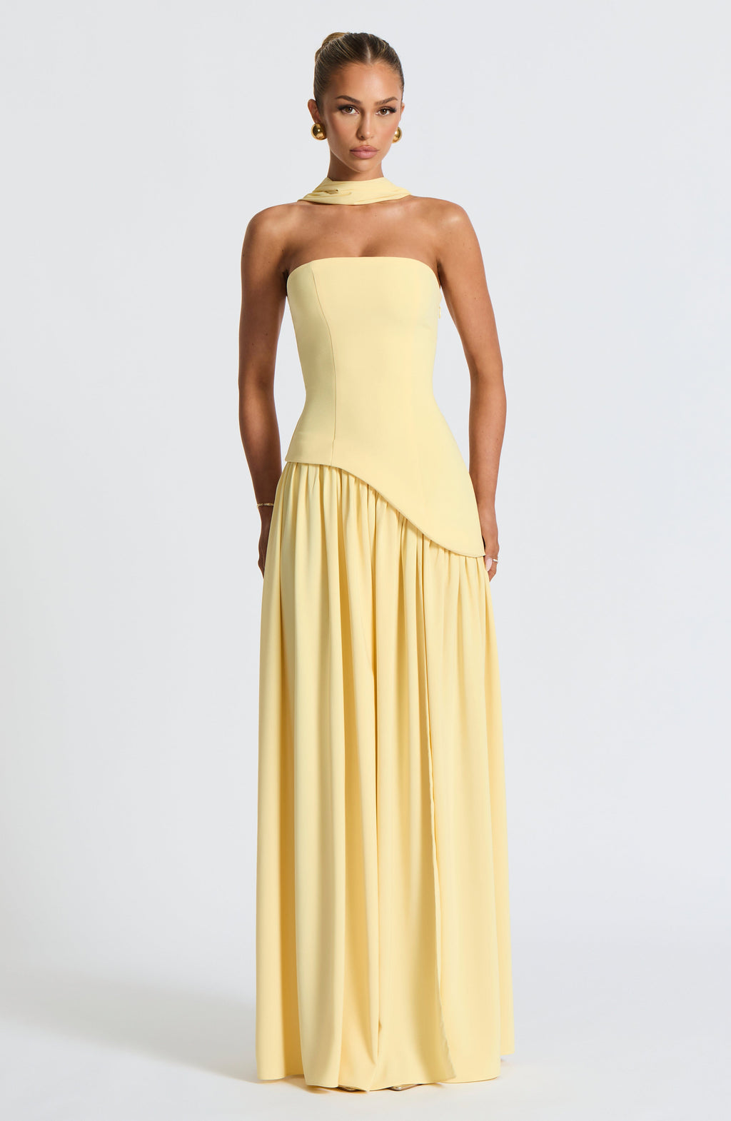 Julia Maxi Dress - Lemon