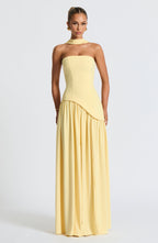 Julia Maxi Dress - Lemon