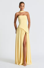 Julia Maxi Dress - Lemon