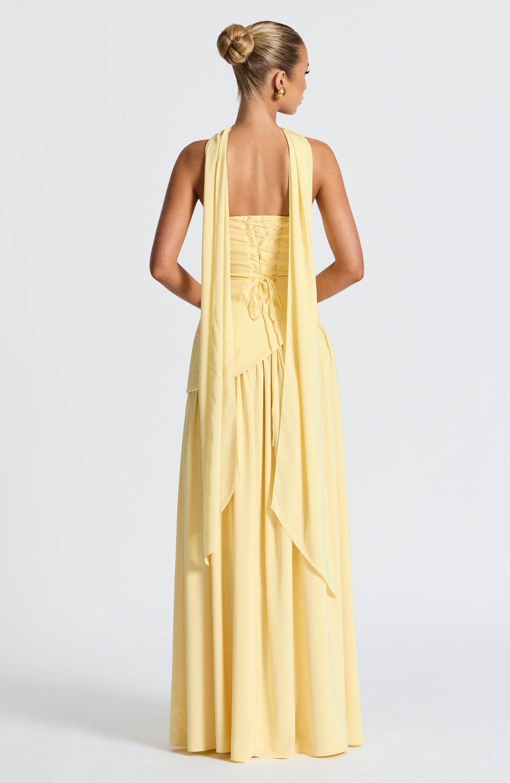 Julia Maxi Dress - Lemon