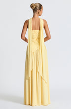 Julia Maxi Dress - Lemon