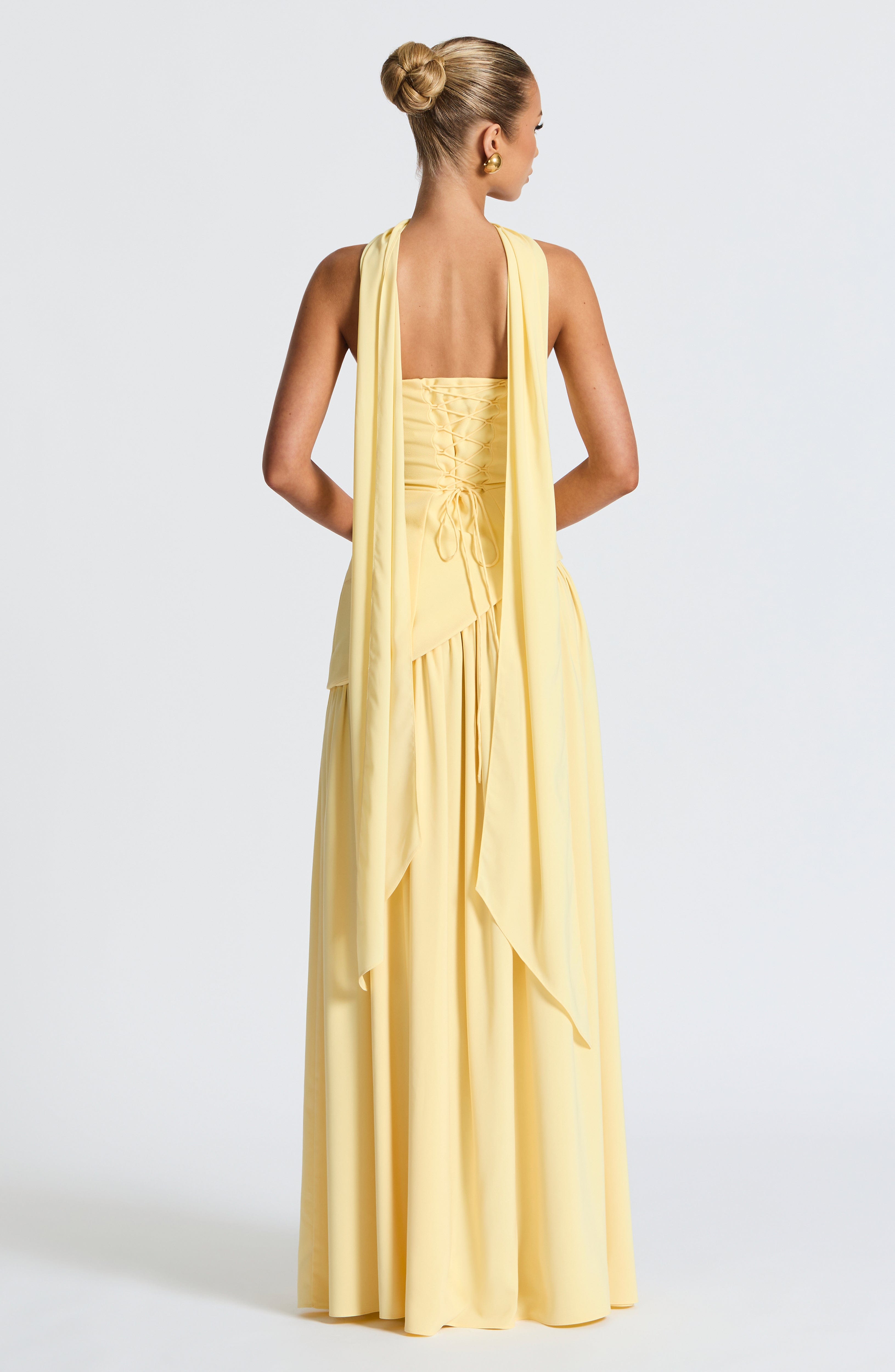 Julia Maxi Dress - Lemon